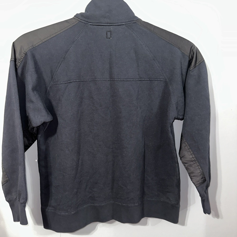 National Geographic Mens Quarter Zip Pullover Sweatshirt Navy Blue L 35N730T41 - Picture 13 of 13